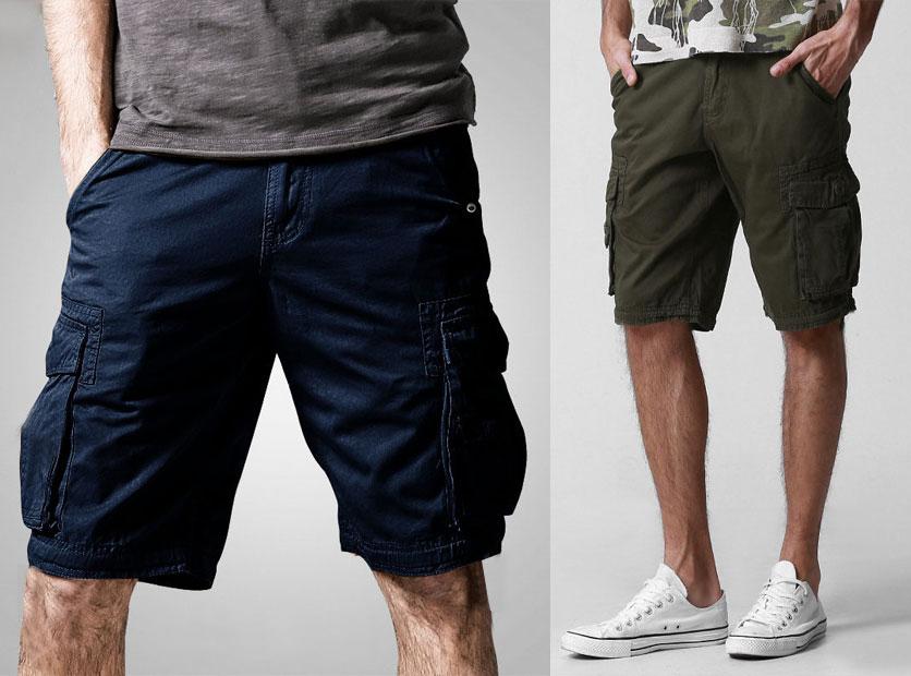 six pocket short pants