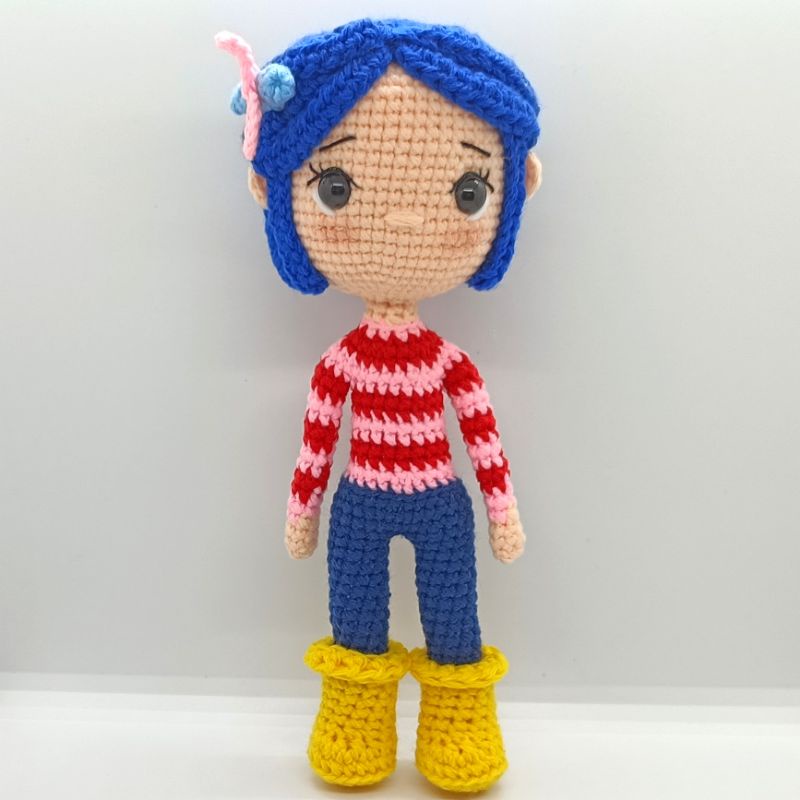 crochet coraline doll pattern