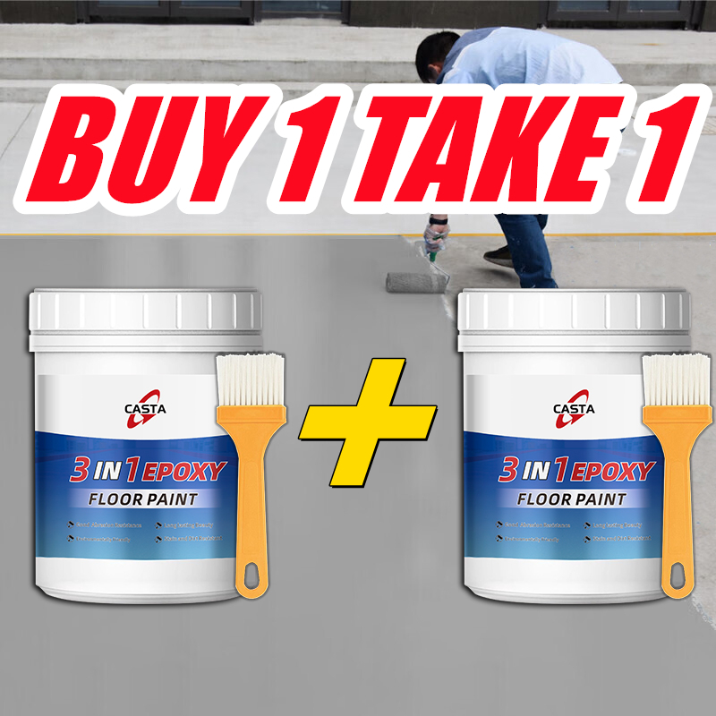 💥BUY 1 TAKE 1💥3 In 1 Wear-Resistant Epoxy Resin Floor Paint Suitable For Warehouse, Workshop, Outdoor, Indoor, Garage, Office, Gym, Factory, Playground, Shopping Mall - Image 3