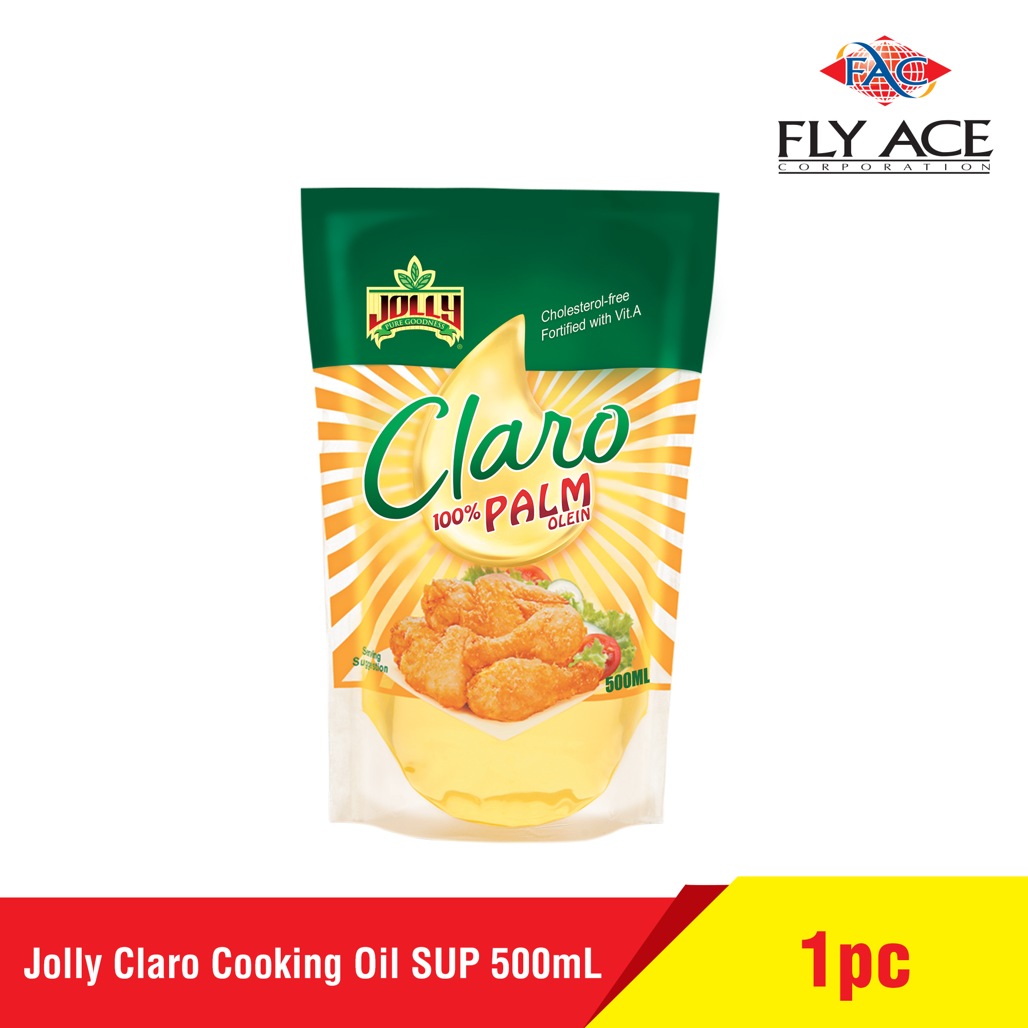 Jolly Claro Cooking Oil SUP 500mL