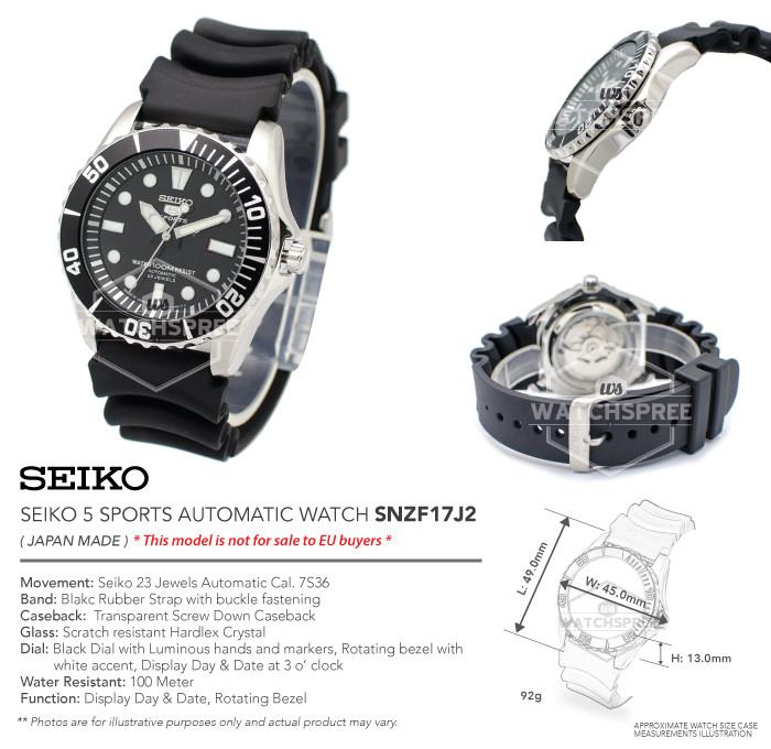 seiko 5 sports snzf17j2