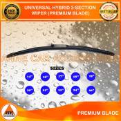 Premium Hybrid Universal Wiper Blades by 