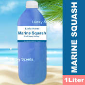 LUCKY MARINE SQUASH Premium Water-Based Air Freshener, 1 Liter