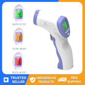 Supermax Non-Contact Infrared Thermometer with Laser Pointer and Baby Bottle