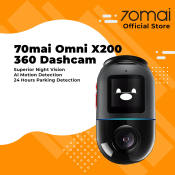 70mai Omni 360° Dash Cam with GPS and ADAS