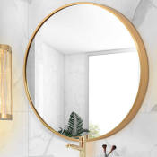 Multicolor Round Bathroom Mirror - 40cm, Wall Decor, Bedroom