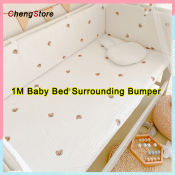 Korean Style Baby Bed Guard Crib Protector Fence - 1M