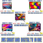 JMS Smart TV with Bluetooth and LED Display