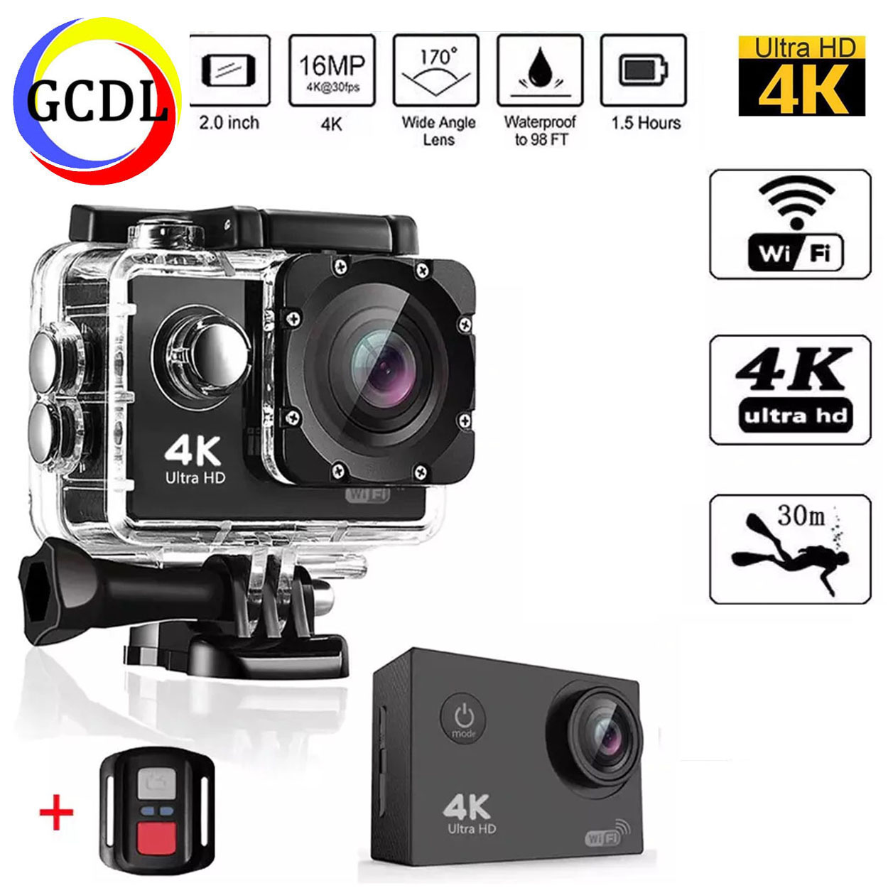 4K Ultra HD Action camera Sp...