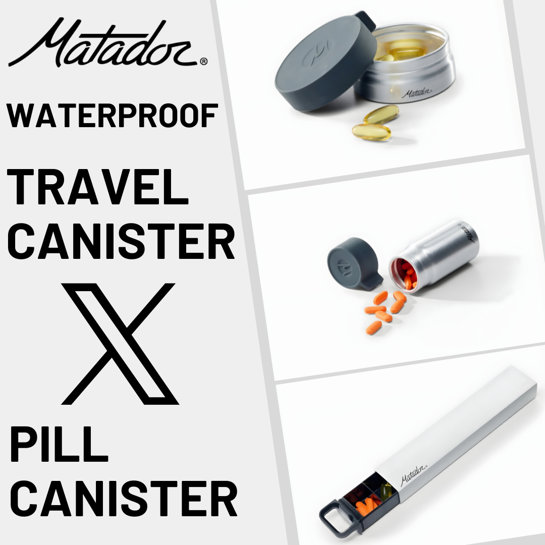 Matador Travel and Pill Canisters