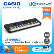 Casio CT-S400C2 61 Key Piano Keyboard with Auto-Harmonize
