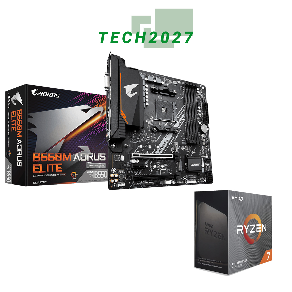 AMD Ryzen 7 5700X 3.4 GHz Eight-Core AM4 Processor with GIGABYTE