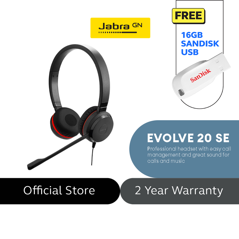 限​定​販​売​】 GNオーディオ Jabra Evolve 20 SE Stereo UC 4999-829-409 