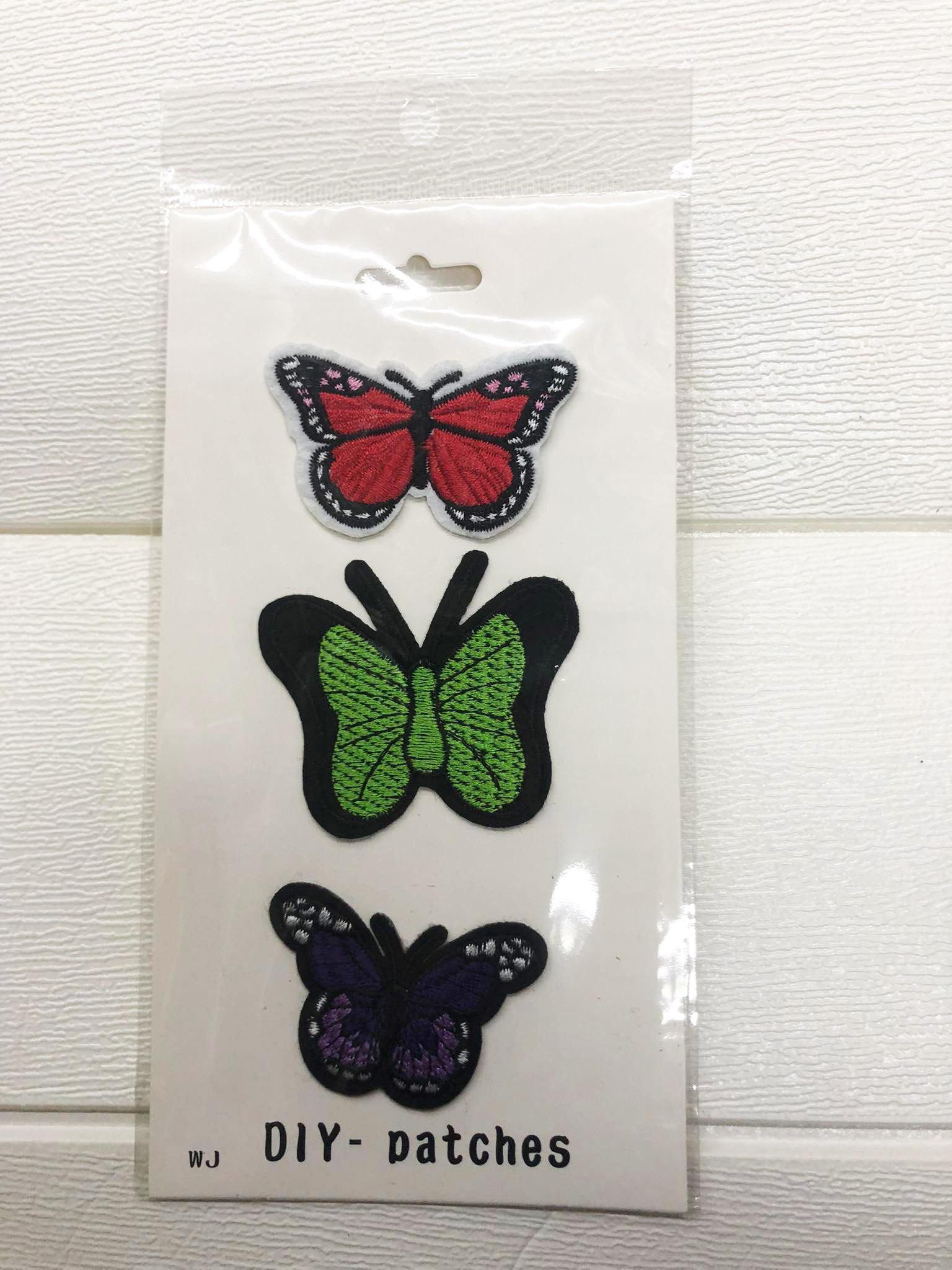 BETTERFORM Individuality Butterfly Flowers DIY Embroidery Patches Clothes  Stickers Appliques Clothing Badges