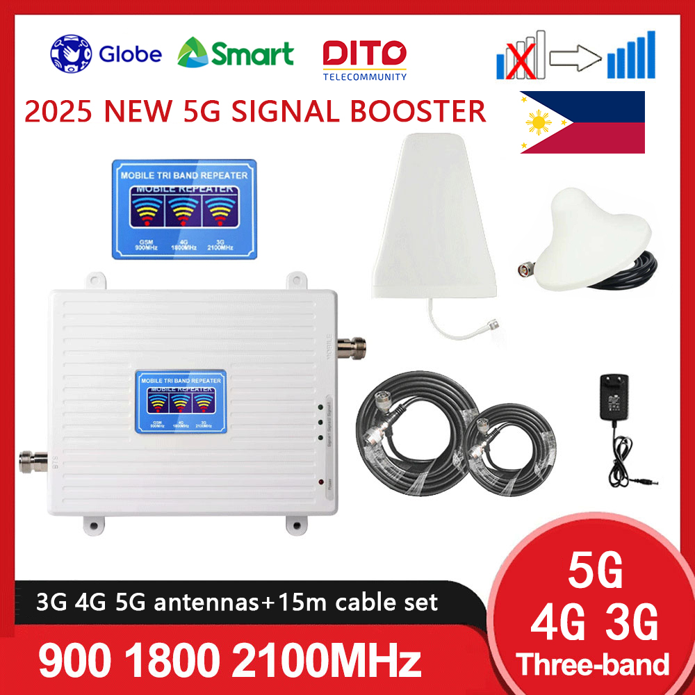Globe Antenna Signal Booster 15M Cable, 5G 4G Lte Compatible