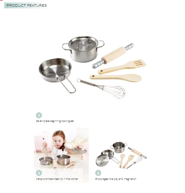 hape chef's cooking set