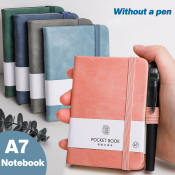 Ultra-Thick A7 Mini Notebook - Portable Diary by HGS