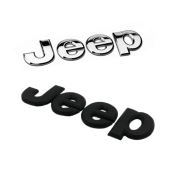 Leeki Jeep 3D Car Metal Logo Modification Badge Jeep badge Emblem Decal Sticker Logo Car Accessories