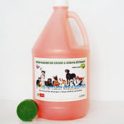 "Madre de Cacao Pink Shampoo: Free Soap for Pets"