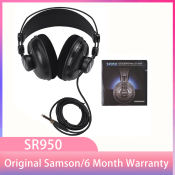 SAMSON SR950 Studio Monitor Headphones with Extra Long Cable