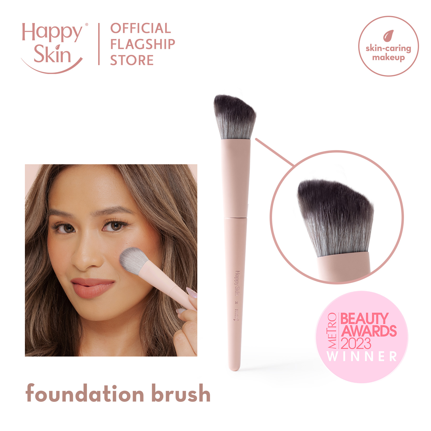 Discount on Happy Skin  shoes - SKU:  X Marj Foundation Brush