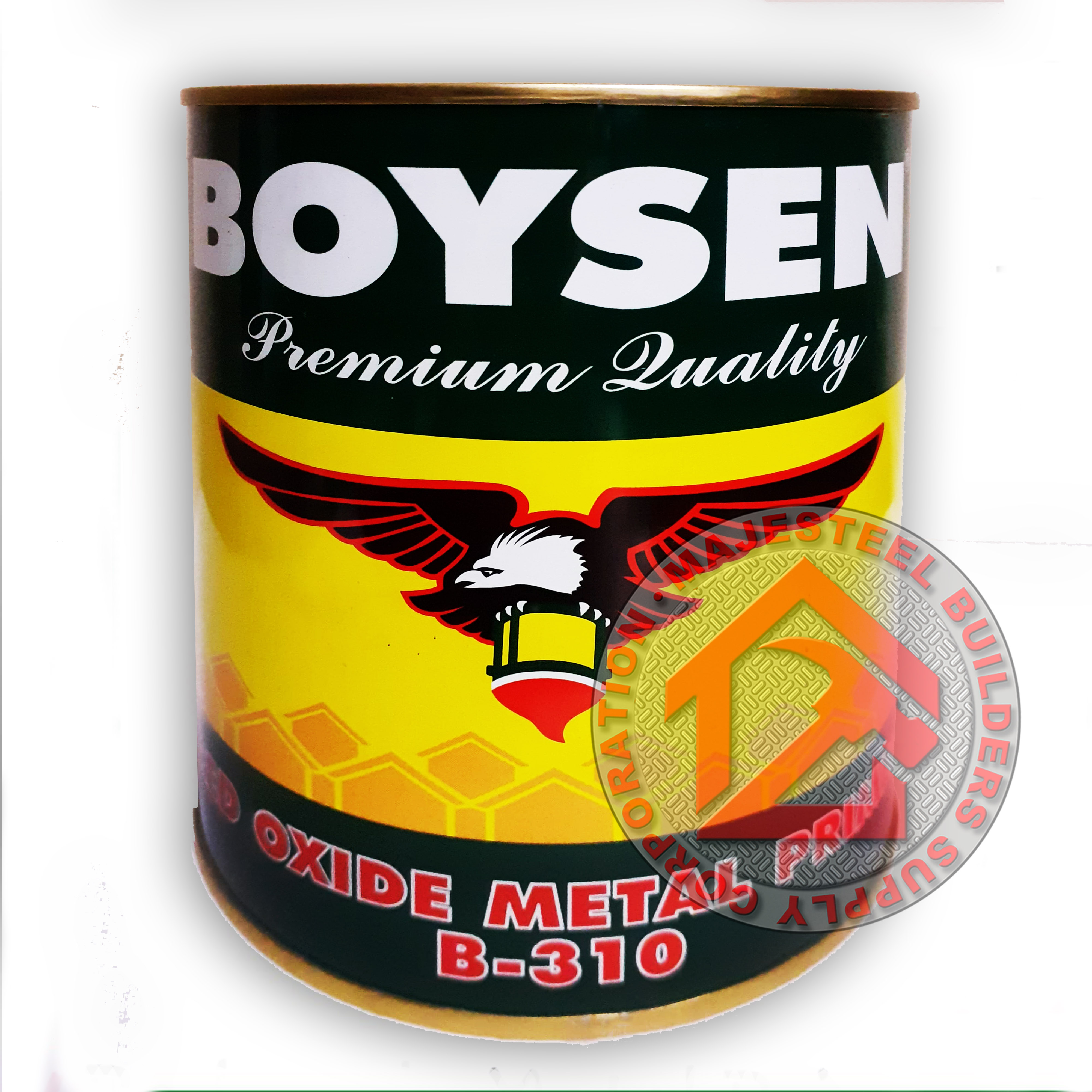 Boysen Quick Drying Enamel 4LITERS For wood & metal surfacers, Interior &  Exterior Usage (Majesteel)