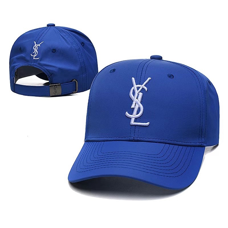 Saint Laurent RIVE DROITE NEW ERA YSL MONOGRAM CAP (687687YCL361000,  687687YCL369248)