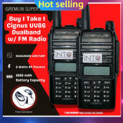 Cignus Dualband Walkie Talkie: Buy 1 Get 1 Free