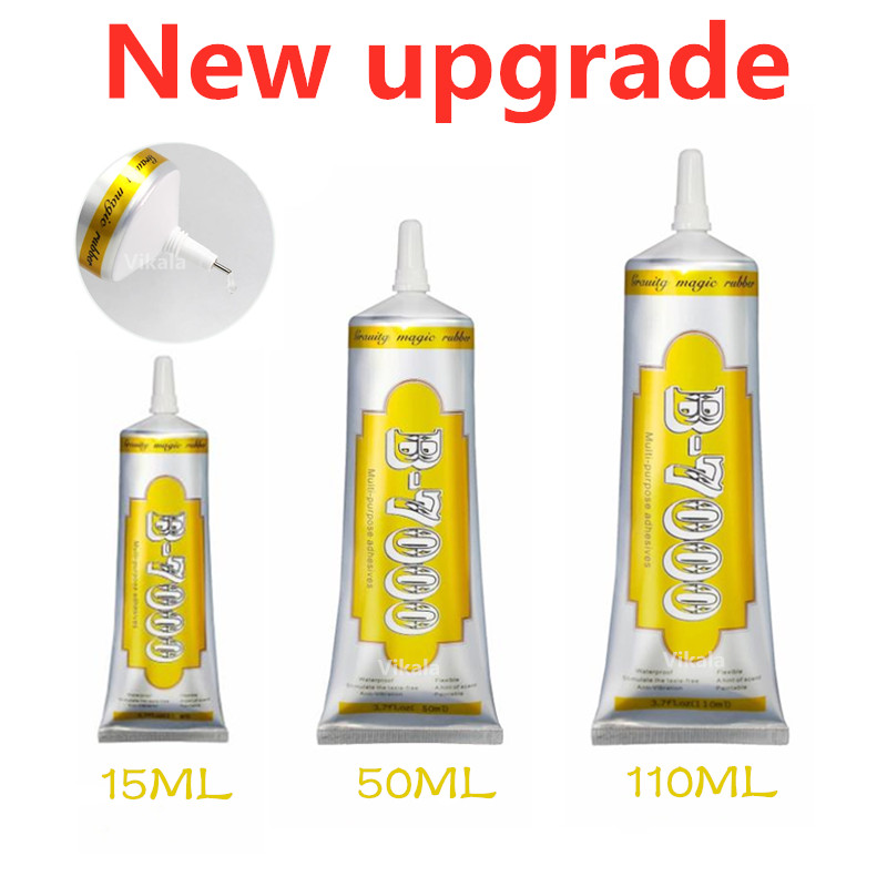 B7000 Jewelry Glue Clear for Rhinestone, Cridoz 3.7 fl oz Craft Adhesive  Glue with Precision Tip Multi Function Fabric Glue for Metal Stone Nail Art  Bead Jewelry Making Wood Glass Touch Screen