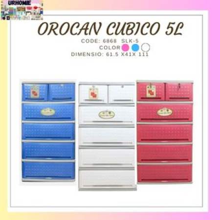 Orocan Drawer CUBICO 5 Layer Storage Cabinet