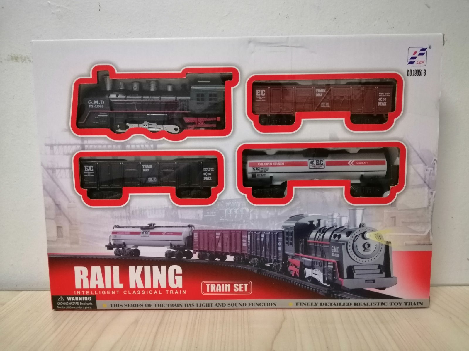 rail king train set