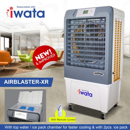 Iwata Airblaster XR Evaporative Cooler with Remote Control