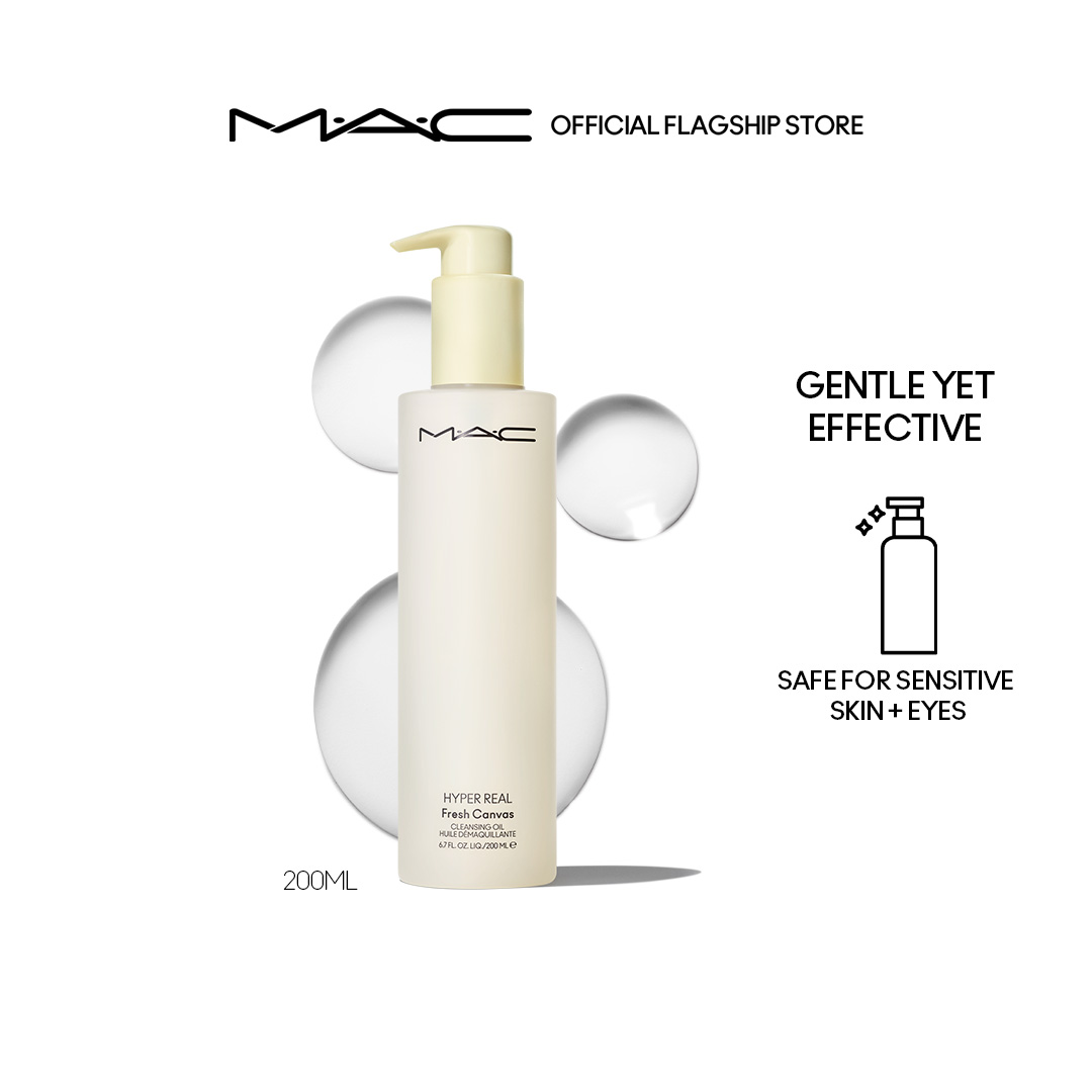 Discount on M·A·C  shoes - SKU: MAC Hyper Real Fresh Canvas Cleansing Oil 200ml / makeup remover for Normal, Oily and Sensitive skin