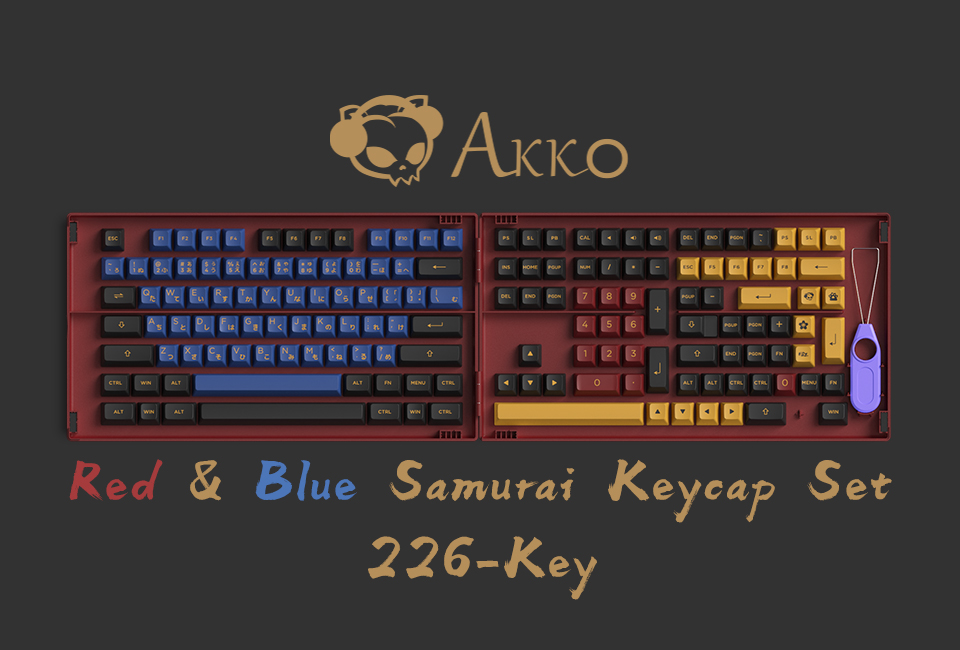 akko samurai keycap