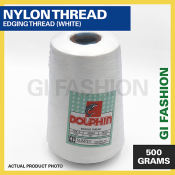 JUMBO Nylon Edging Thread white sinulid 20000 meters