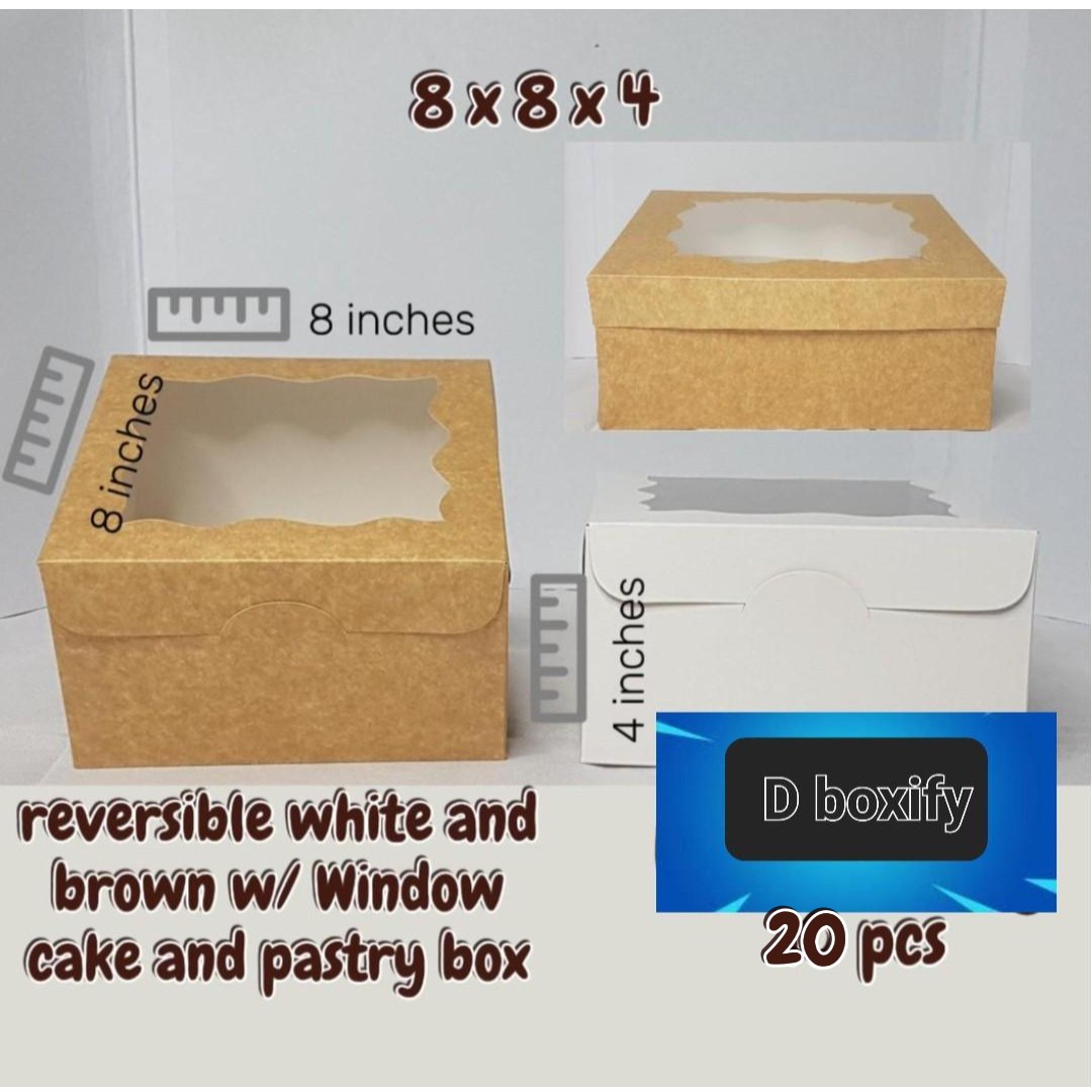 Dboxify Cake board Pastry board 10 10*10 12*12 10*14 12