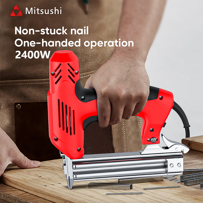 Mitsushi 2400W Electric Nail Gun for Wood and Crafts