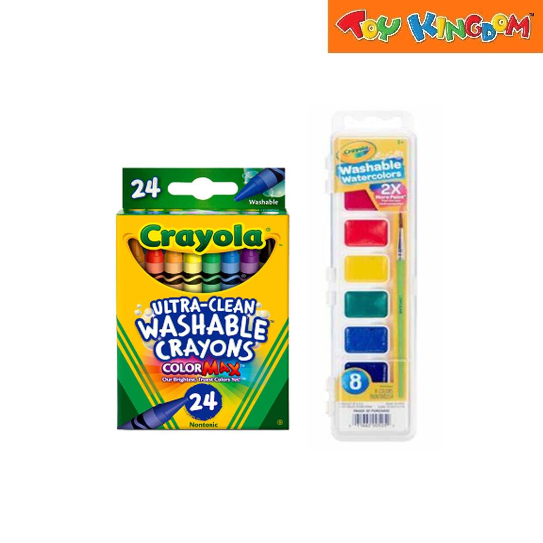 Crayola® Ultra-Clean Washable Crayons - 24 Pack