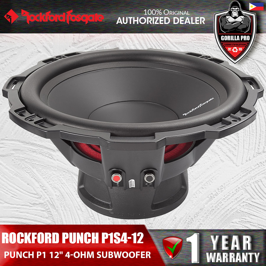 12 Inch Subwoofer Rockford Fosgate P1 Rockford Fosgate P1S4-12
