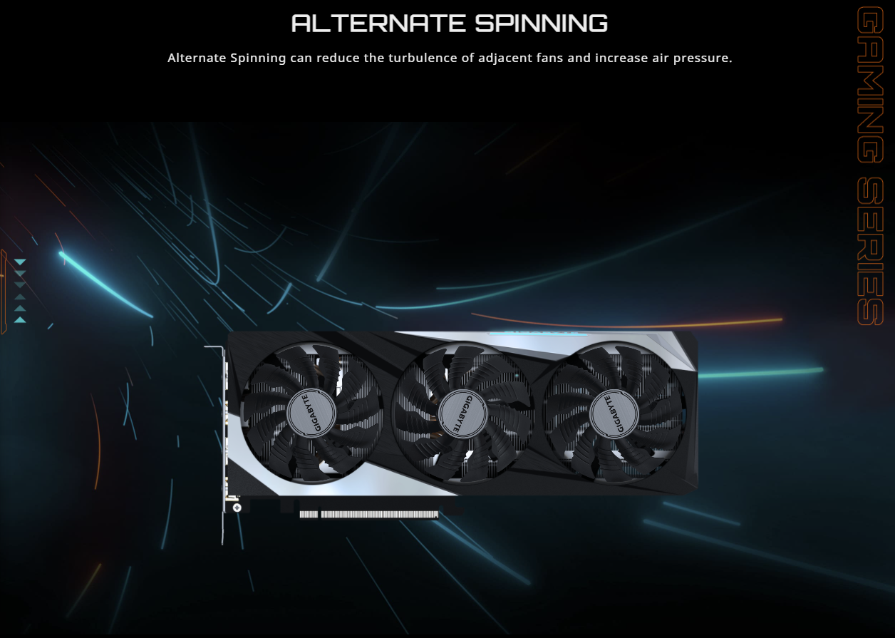 Gigabyte GeForce RTX 3070 Gaming OC 8G LHR Graphics Card, 3X WINDFORCE Fans, 8GB 256-Bit GDDR6 Gaming Video Card GV-N3070GAMING-OC-8GD (rev. 2.0)