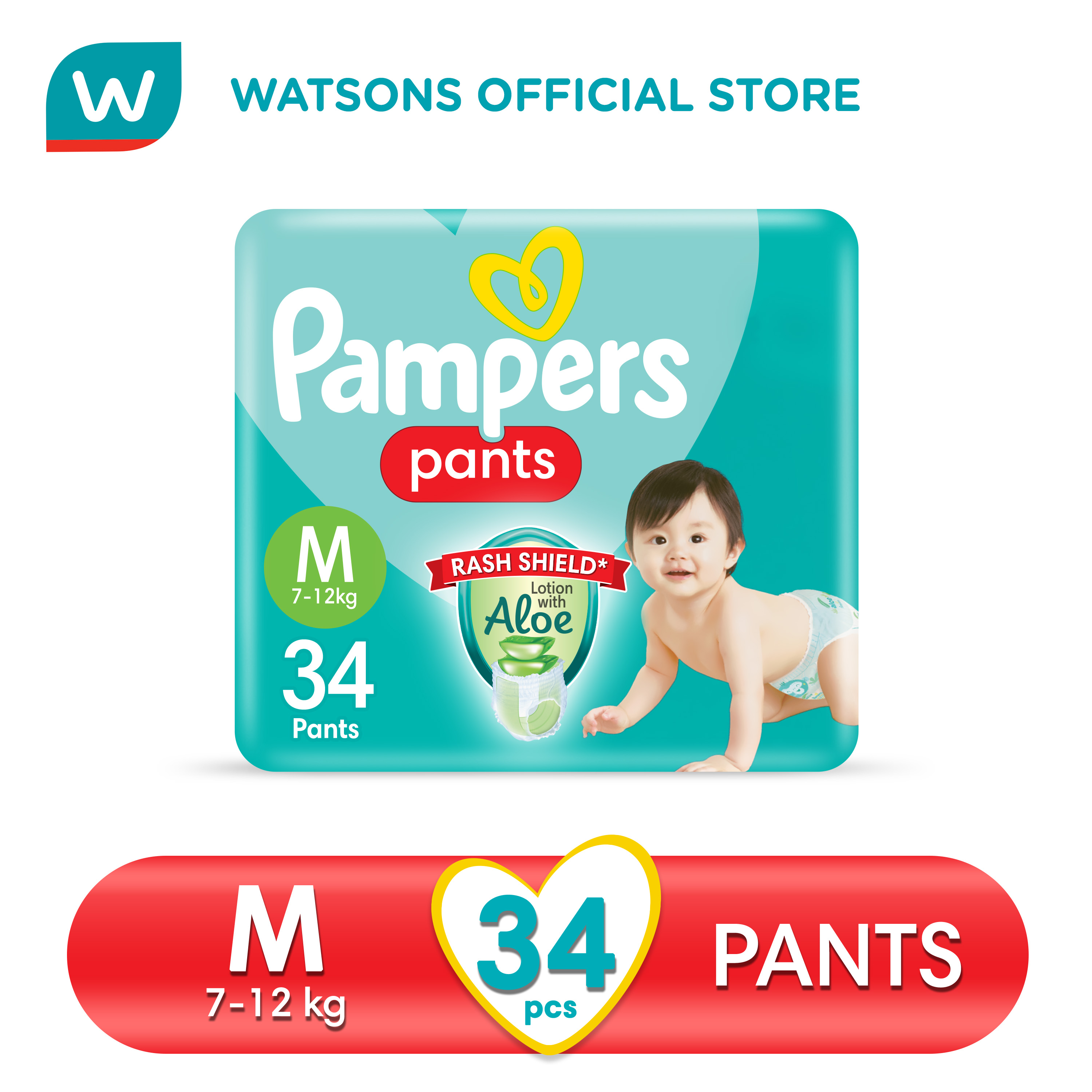 PAMPERS Baby Dry Pants Economy Small 24s
