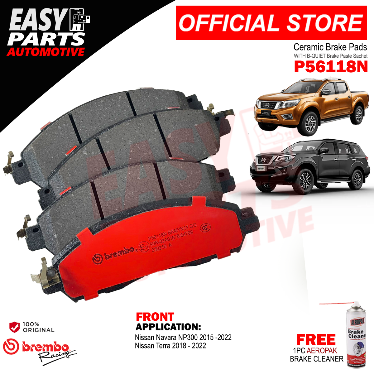 Shop Brembo Brake Pads Mitsubishi Lancer with great discounts and