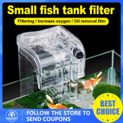 Aquarium Top Filter: 3in1 Pump Purifies Water Quality