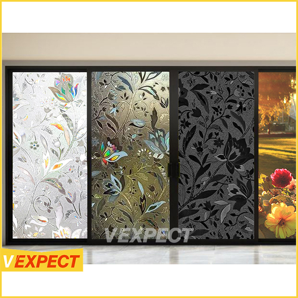 Decal dán kính 3d miếng dán kính giấy dán cửa kính decal dán cửa kính dán kính mờ miếng dán cửa kính