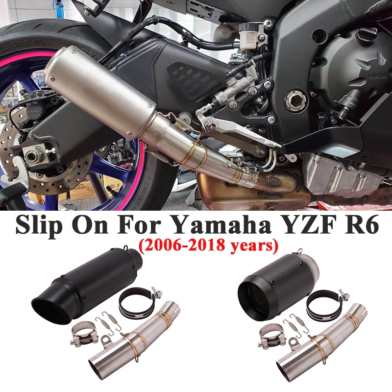 2017 yamaha r6 mid pipe