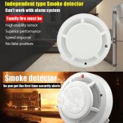 Wireless Fire Smoke Detector with High Sensitivity - 