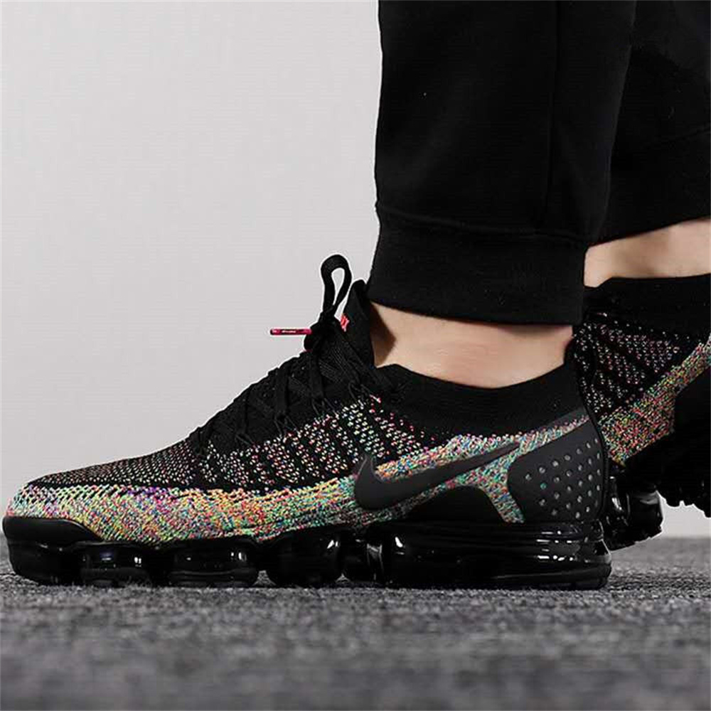 summer knitted breathable running shoes 