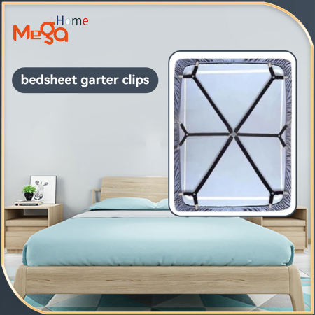 Adjustable Bed Sheet Clips - Bed Corner Holders