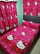 "HelloKitty New" Premium Cotton Bed Sheet Collection, 3in1 Design