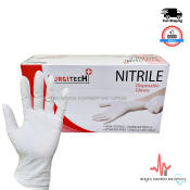 Surgitech Nitrile Gloves - White